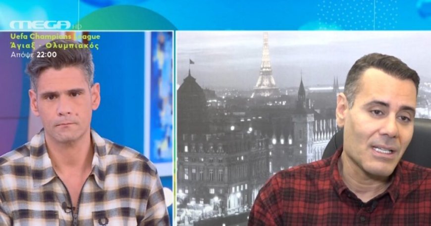 Δημήτρης Ουγγαρέζος: «Δεν τέθηκε ποτέ θέμα για την Ελένη Μενεγάκη, εγώ την διαψεύδω την είδηση»