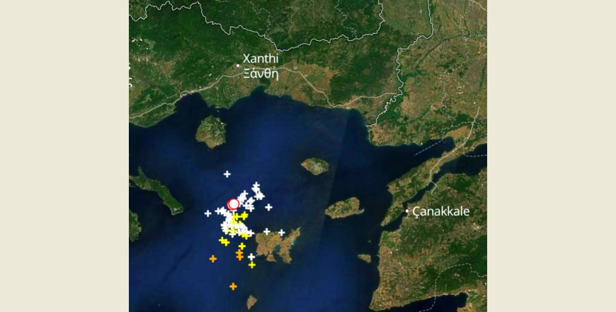 Μέτωπο καταιγίδων με υψηλή ηλεκτρική δραστηριότητα κινείται από το Αιγαίο προς τη Θράκη