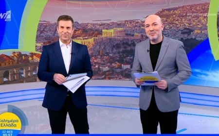 Καλημέρα Ελλάδα – Πρεμιέρα για τον Στέφανο Σίσκο στο πλευρό του Παναγιώτη Στάθη: «Αυτή είναι μια νέα σελίδα»