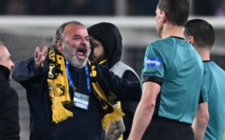 ΕΠΟ Ηλιόπουλος: Πειθαρχική δίωξη στον ιδιοκτήτη της ΠΑΕ ΑΕΚ για το ξέσπασμα μετά τον αγώνα