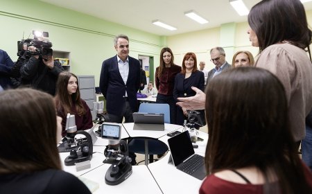 Μητσοτάκης Iωάννινα: Στο κέντρο Καινοτομίας Ηπείρου ο πρωθυπουργός