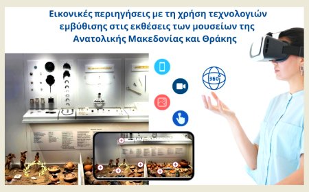 Εικονικές περιηγήσεις με τη χρήση τεχνολογιών εμβύθισης στα μουσεία της Περιφέρειας Αν. Μακεδονίας και Θράκης