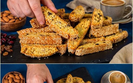 Τα πιο εύκολα και μοσχομυριστά παξιμαδάκια που έχετε δοκιμάσει! 🍊🥖