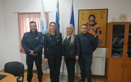 Συνάντηση της Ένωσης των Αστυνομικών Υπαλλήλων με τις διευθύνσεις της Σχολής Αστυφυλάκων Κομοτηνής και της Ροδόπης