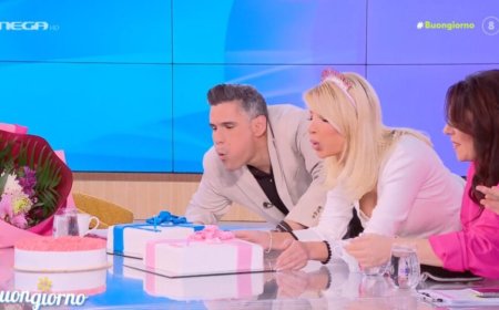 Γενέθλια στο πλατό για τη Φαίη Σκορδά και τον Δημήτρη Ουγγαρέζο