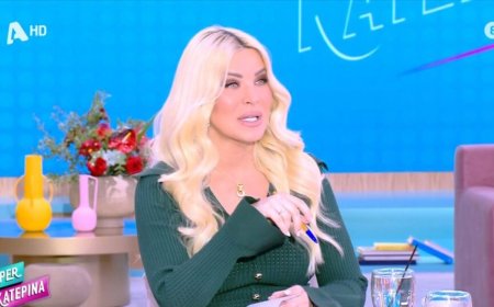 Η Κατερίνα Καινούργιου αποκάλυψε πότε θα αποχωρήσει από την εκπομπή για να γεννήσει