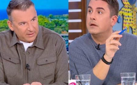 Γιώργος Λιάγκας σε Πάνο Κατσαρίδη: «Γιατί ο Τριαντάφυλλος δεν έχει δικαίωμα να κρίνει την Χατζίδου κι εσύ έχεις δικαίωμα να κρίνεις την Παπίλα;»