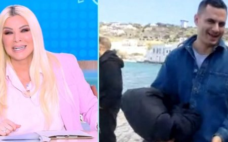 Κατερίνα Καινούργιου – Ο Παναγιώτης Κουτσουμπής εισέβαλε στο πλάνο: «Ο άντρας μου καλέ, φώναξε τον»