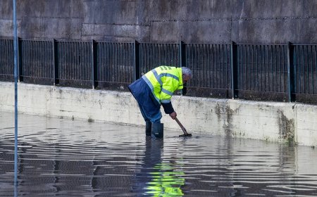 Πλημμύρες Κατερίνη: Η θάλασσα «βγήκε» στον δρόμο