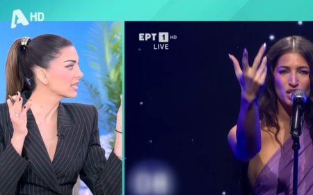 Εθνικός Τελικός Eurovision – Η Σταματίνα Τσιμτσιλή σε απίθανο σχόλιο: «Η Κορομηλά κάπου εδώ κάνει χαρακίρι»