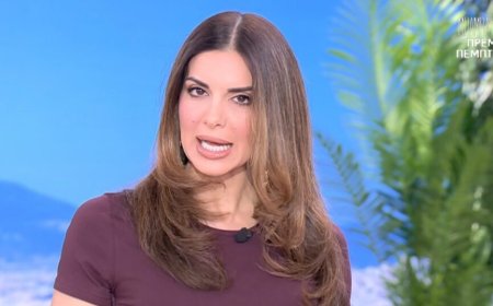 Σταματίνα Τσιμτσιλή: «Όταν είναι κάτι ανακοινώσιμο θα σας πω για τη βραδινή εκπομπή που θέλω να παρουσιάσω»