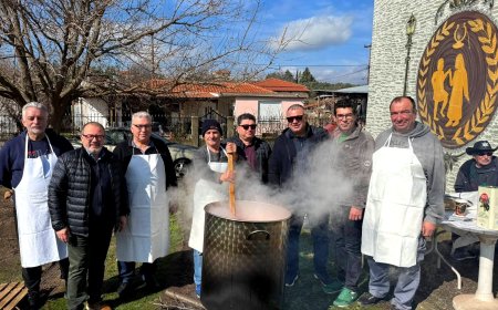 Με χορούς, μουντζουρώματα και πατροπαράδοτη  φασολάδα τα Κούλουμα στη Ροδόπη