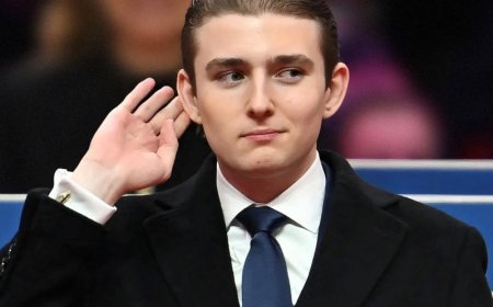 Ντόναλντ Τραμπ γιος: Ο Μπάρον μιλάει και στέκεται σαν τον πατέρα του