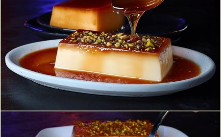 Διαφορετικό Νηστίσιμο Σιμιγδαλένιο Γλυκό με καραμέλα🔥