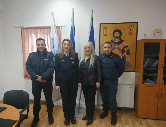 Συνάντηση της Ένωσης των Αστυνομικών Υπαλλήλων με τις διευθύνσεις της Σχολής Αστυφυλάκων Κομοτηνής και της Ροδόπης