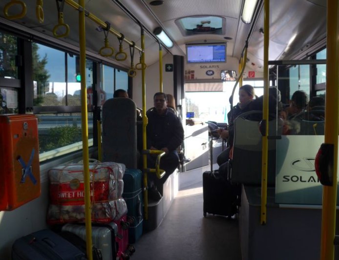 Επιβάτες «πιάστηκαν» στα χέρια σε λεωφορείο