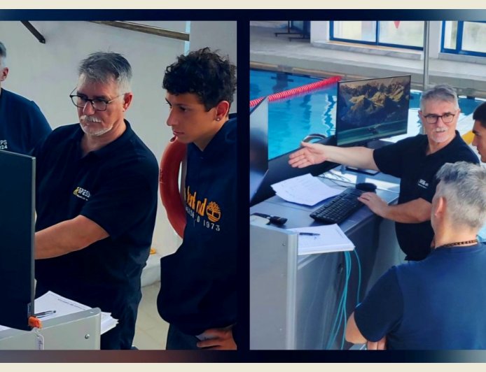 Συνεχίζονται στο πανεπιστημιακό κολυμβητήριο Κομοτηνής οι αξιολογήσεις της τεχνικής των αθλητών της εθνικής ομάδας