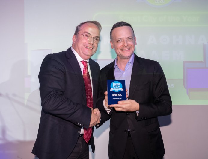 Δήμος Αθηναίων: Διπλή διάκριση και «Smart City of the Year» στα Best City Awards