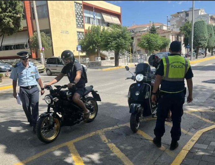 Ακόμη 15 παραβάσεις μη χρήσης κράνους μέσα σε μία εβδομάδα στην ΑΜ-Θ