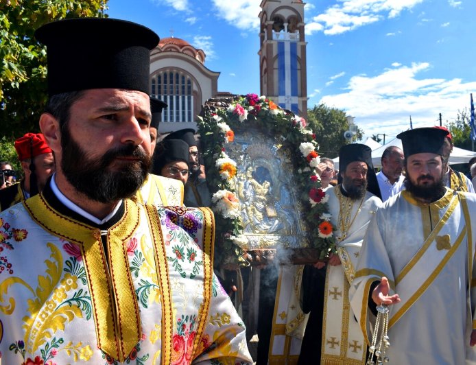 Πιστό αντίγραφο της «θαυματουργού» εικόνας της Παναγίας «Άξιον Εστί» θα ενθρονιστεί στην Κομοτηνή