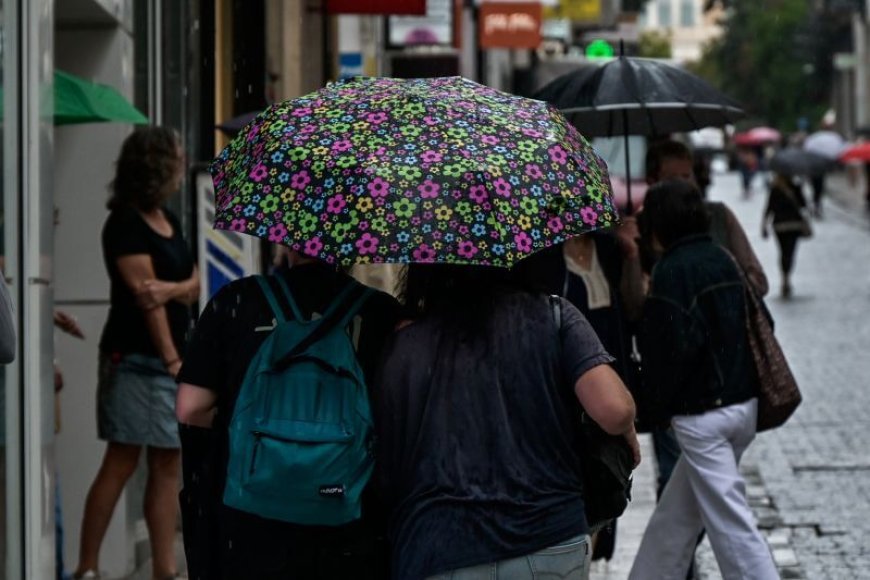 Έκτακτο δελτίο καιρού: Πορτοκαλί συναγερμός για καταιγίδες, χαλάζι και 9 μποφόρ σε 6 περιοχές
