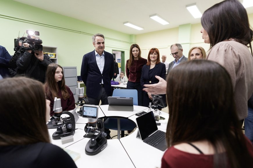 Μητσοτάκης Iωάννινα: Στο κέντρο Καινοτομίας Ηπείρου ο πρωθυπουργός