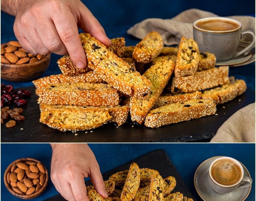 Τα πιο εύκολα και μοσχομυριστά παξιμαδάκια που έχετε δοκιμάσει! 🍊🥖