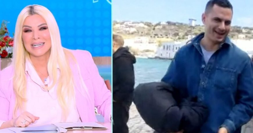 Κατερίνα Καινούργιου – Ο Παναγιώτης Κουτσουμπής εισέβαλε στο πλάνο: «Ο άντρας μου καλέ, φώναξε τον»