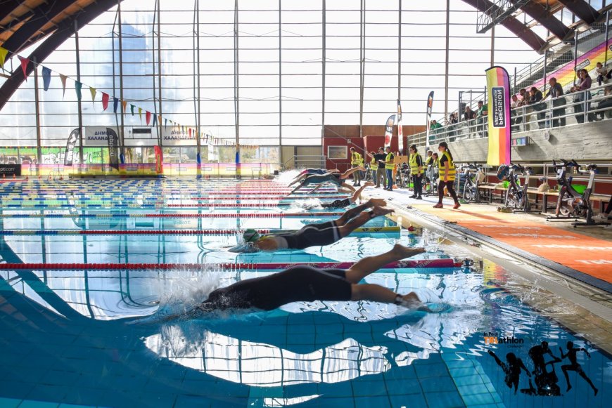 Δήμος Χαλανδρίου: Γιορτή Τριάθλου στο Δημοτικό Κολυμβητήριο