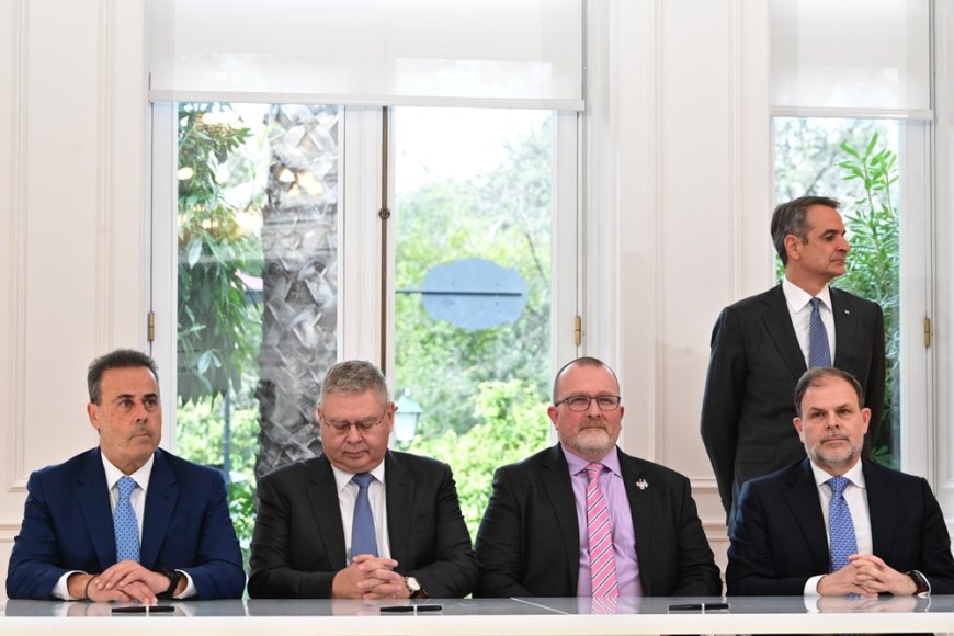 Συμφωνία για υδρογονάνθρακες – Μητσοτάκης: Η χώρα κάνει άλμα στον τομέα της ενέργειας