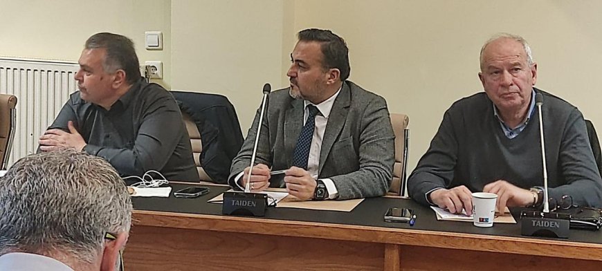 Ο δήμαρχος Ιάσμου παρευρέθηκε σε συνάντηση εργασίας της ΠΕΔ/ΑΜ-Θ