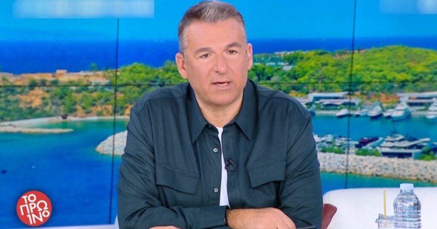 Γιώργος Λιάγκας: «Τη μία μέρα μου ζήτησε να τον σεβαστώ και την επόμενη μέρα εκείνος είπε κάτι ειρωνικό για μένα»