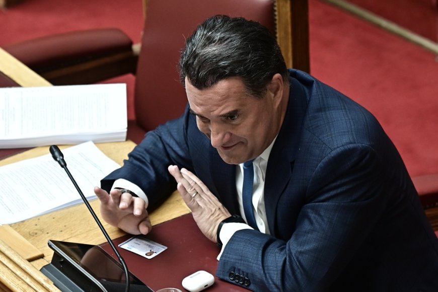 Μανικετόκουμπα Άδωνι: «Είπα να βάλω το εθνόσημο των ΗΠΑ, να έχω προστασία»