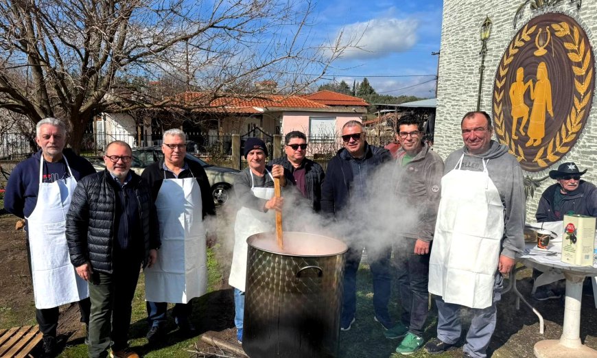Με χορούς, μουντζουρώματα και πατροπαράδοτη  φασολάδα τα Κούλουμα στη Ροδόπη