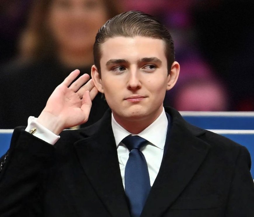 Ντόναλντ Τραμπ γιος: Ο Μπάρον μιλάει και στέκεται σαν τον πατέρα του