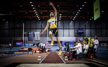 Τεντόγλου πανελλήνιο πρωτάθλημα 2026: “Χρυσός” ο Ολυμπιονίκης με άλμα στα 8,22 μέτρα