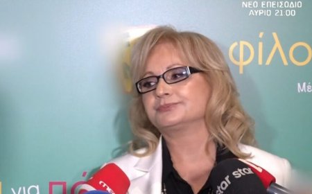 Αντέδρασε η Νικολούλη με την ερώτηση της ρεπόρτερ: «Αγάπη μου, είμαστε απόψε εδώ για την ταινία του γιου μου»