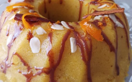 Χαλβάς με χυμό πορτοκαλιού !!!