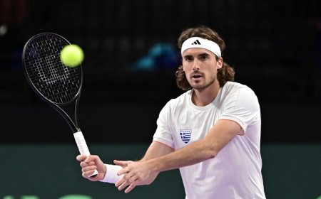 Τσιτσιπάς – Σαποβάλοφ 1-2: Ήττα και αποκλεισμός για τον Έλληνα τενίστα από το Indian Wells