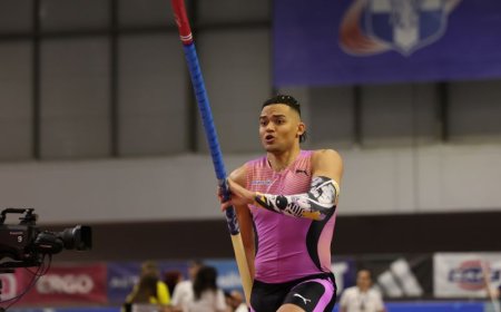 Καραλής ρεκόρ: Η αφίσα της World Athletics για το άλμα των 6,17 μέτρων