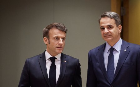 Μητσοτάκης – Μέση Ανατολή: Επικοινωνία με Μακρόν