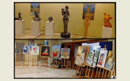 Έκθεση εικαστικών στο Διοικητήριο της Π.Ε. Ροδόπης για την Παγκόσμια Ημέρα Γυναίκας