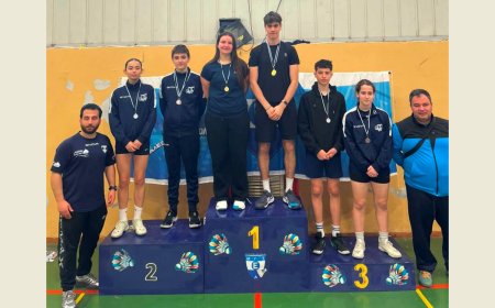 32 μετάλλια για το «Δημοκρίτειο Κομοτηνής» στο περιφερειακό πρωτάθλημα μπάτμιντον Ανδρών/Γυναικών & Κ17