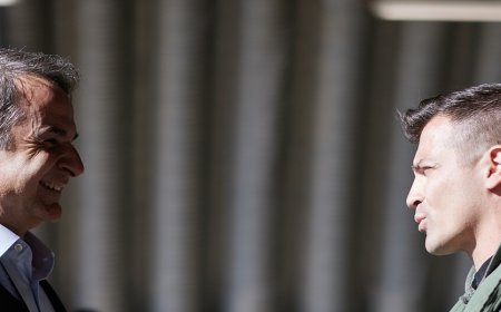 Μητσοτάκης Κύπρος: Ο πρωθυπουργός συνάντησε τους πιλότους των ελληνικών F-16