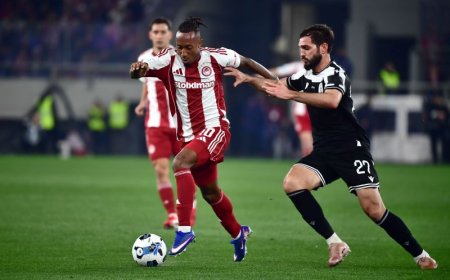 Ολυμπιακός στατιστικά: Τι δείχνουν τα στοιχεία σε σύγκριση με πέρσι