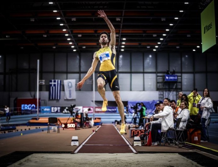 Τεντόγλου πανελλήνιο πρωτάθλημα 2026: “Χρυσός” ο Ολυμπιονίκης με άλμα στα 8,22 μέτρα