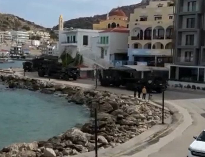 Patriot Κάρπαθος: Έφτασαν στο νησί τα συστήματα αεράμυνας