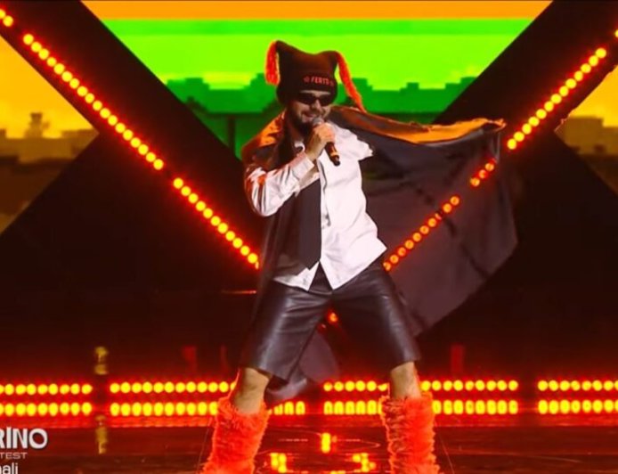 Eurovision 2026: Ο Ακύλας ξεσήκωσε το κοινό με την εμφάνισή του στον εθνικό τελικό του Σαν Μαρίνο