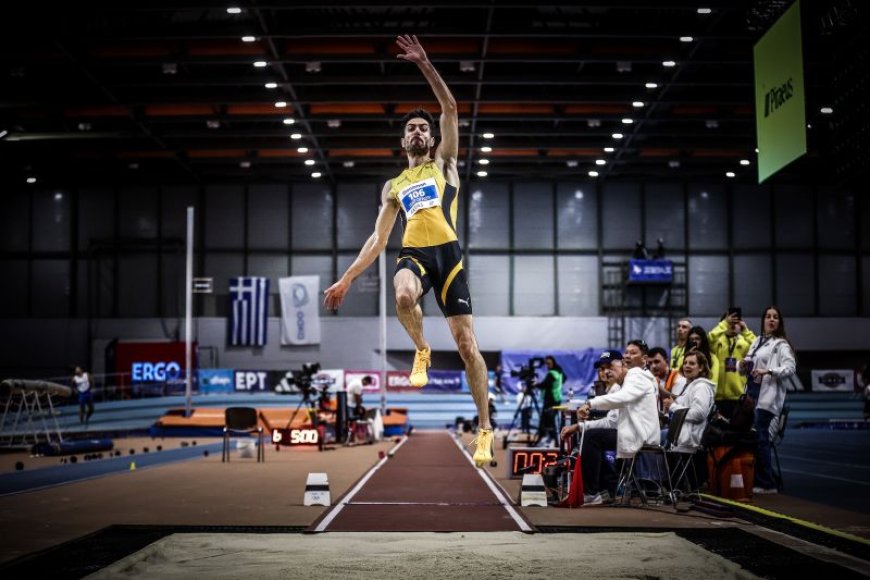 Τεντόγλου πανελλήνιο πρωτάθλημα 2026: “Χρυσός” ο Ολυμπιονίκης με άλμα στα 8,22 μέτρα