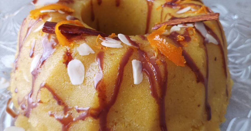 Χαλβάς με χυμό πορτοκαλιού !!!